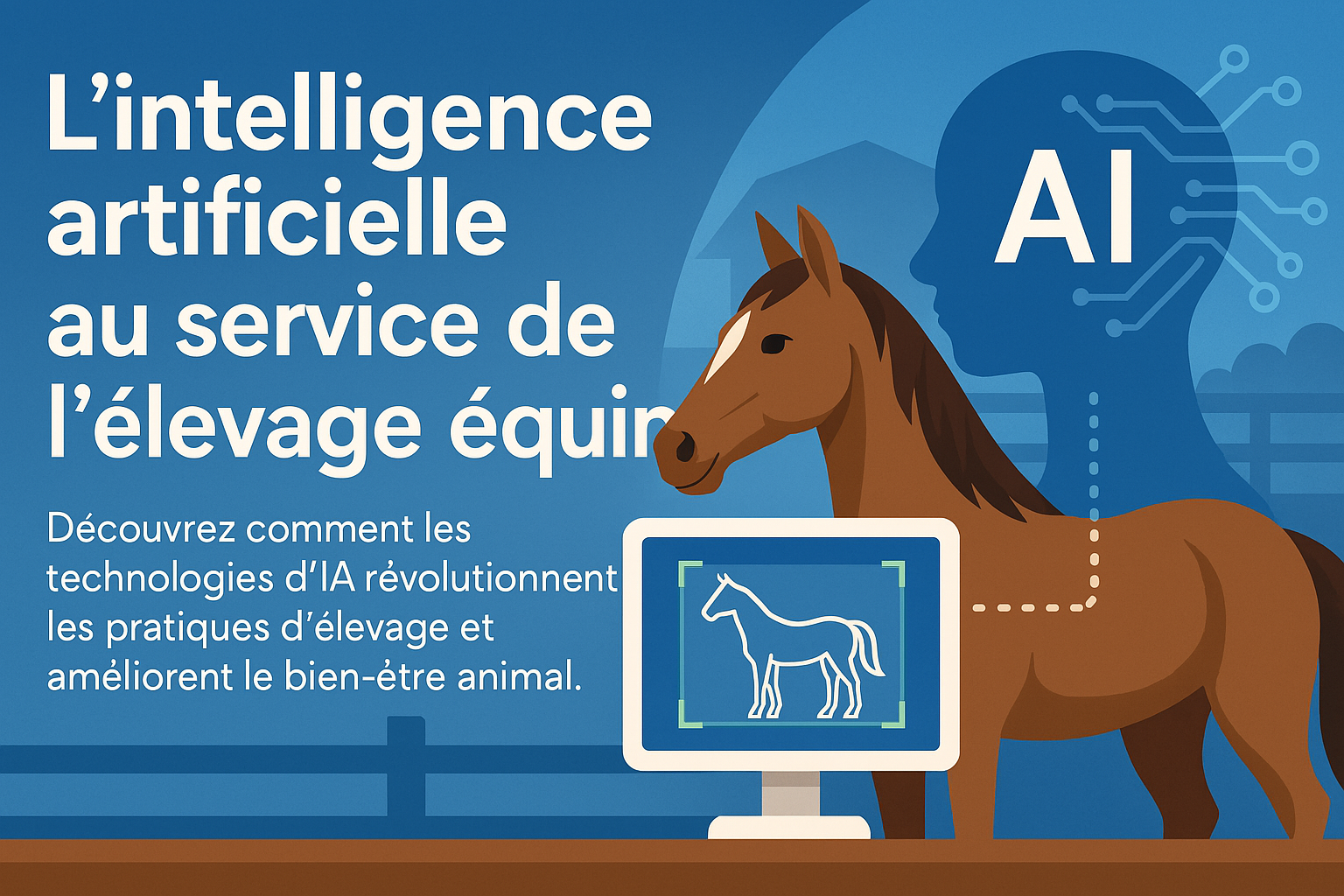 L'intelligence artificielle au service de l'élevage équin