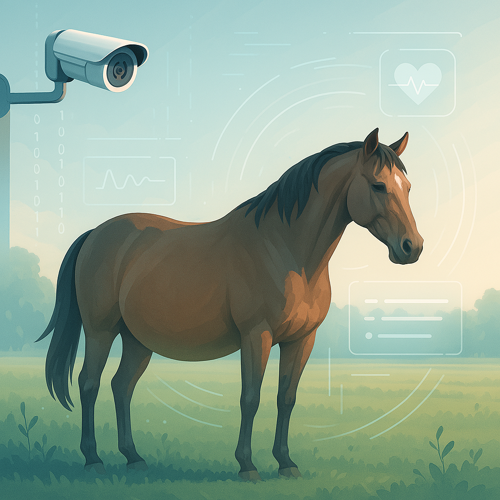 Jument surveillés par le système FirstBreath